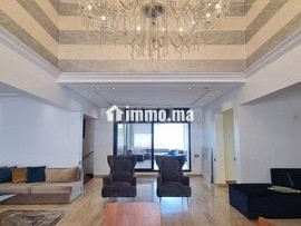 Appt meublé résidence fermée Ain Diab - Appartement à louer - Casablanca