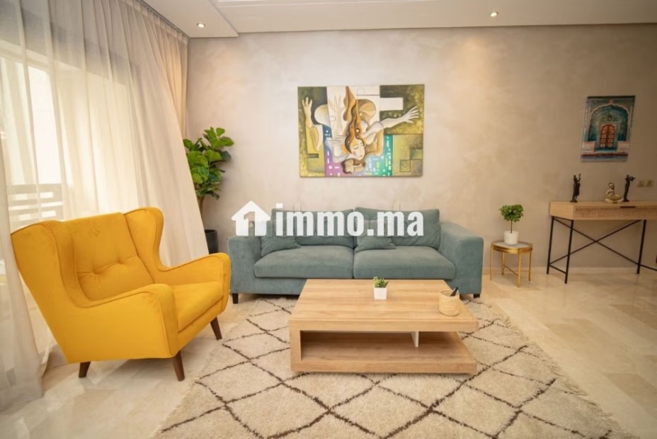 RACINE, LOCATION Appartement meublé 1 CH Terrasse - Location Immobilier - Casablanca - photo 4