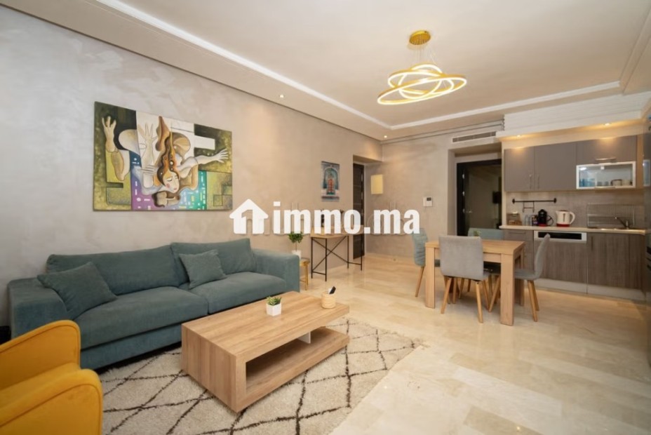 RACINE, LOCATION Appartement meublé 1 CH Terrasse - Location Immobilier - Casablanca - photo 5