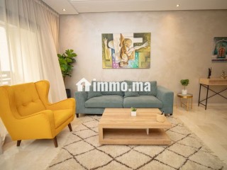 RACINE, LOCATION Appartement meublé 1 CH Terrasse - Appartement à louer - Casablanca