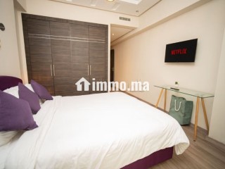 RACINE, LOCATION Appartement meublé 1 CH Terrasse - Appartement à louer - Casablanca