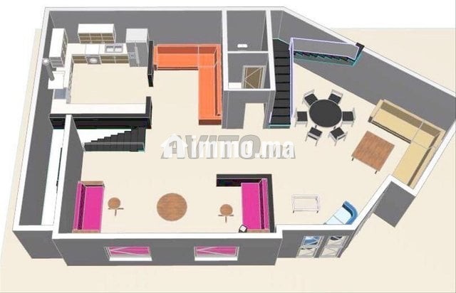 Maison semi fini R2 - Vente Immobilier - Khemisset - photo 2