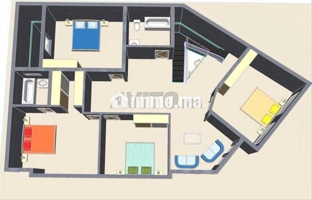 Maison semi fini R2 - Vente Immobilier - Khemisset - photo 3