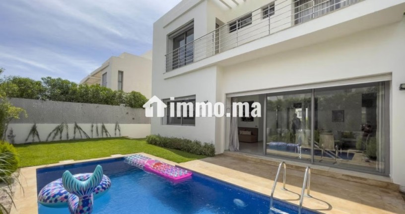 superbe-villa-en-location-meublee-dar-bouazza-4ch-big-0