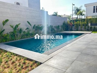 À louer – Très belle villa neuve à Hay Riad - Villa à louer - Rabat
