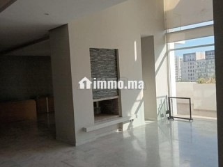 Pinthous avec deux terrasse sur PRESTIGIA - Appartement à louer - Rabat