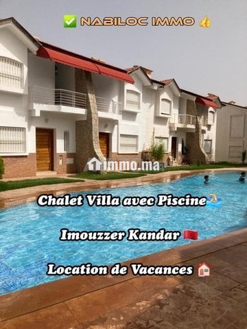 Chalet Villa à imouzzer Kandar - Location Vacances - Fes - photo 1