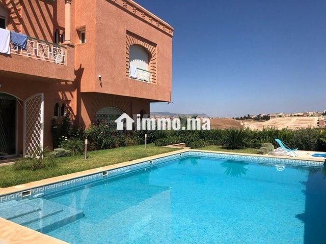Belle villa meublé avec piscine - Vente Immobilier - Meknes - photo 1