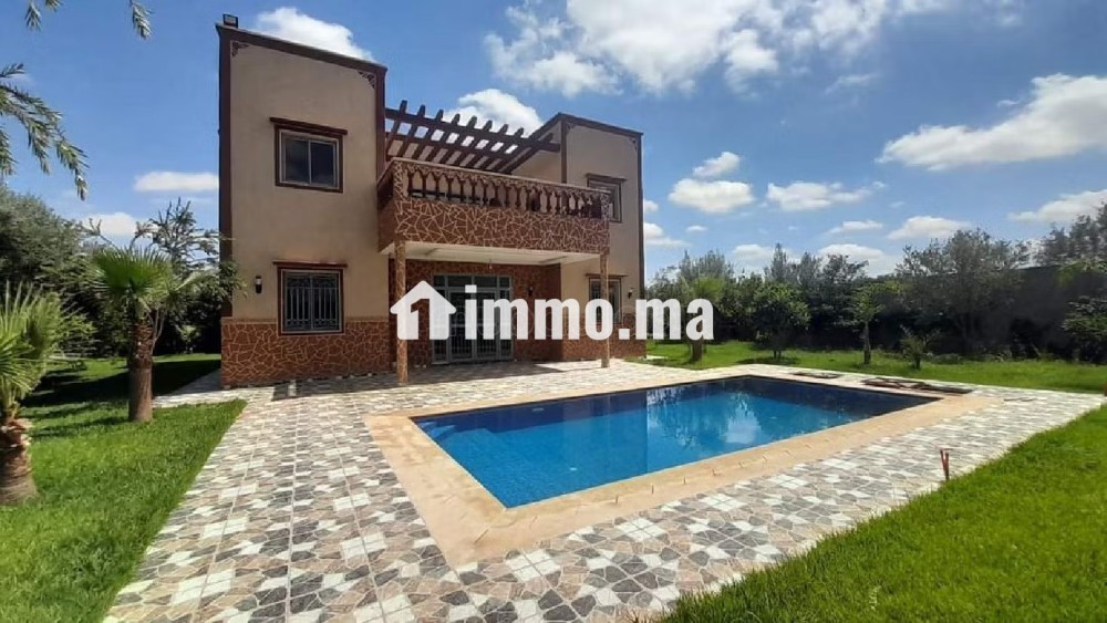 Magnifique villa en location longue durée - Location Immobilier - Marrakech - photo 1