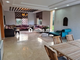 Location Villa Meublée À Dar Bouazza - Villa à louer