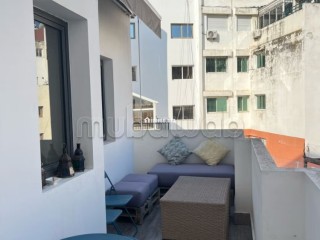 LOCATION appart meublée a Gauthier AVEC TERRASSE - Appartement à louer - Casablanca