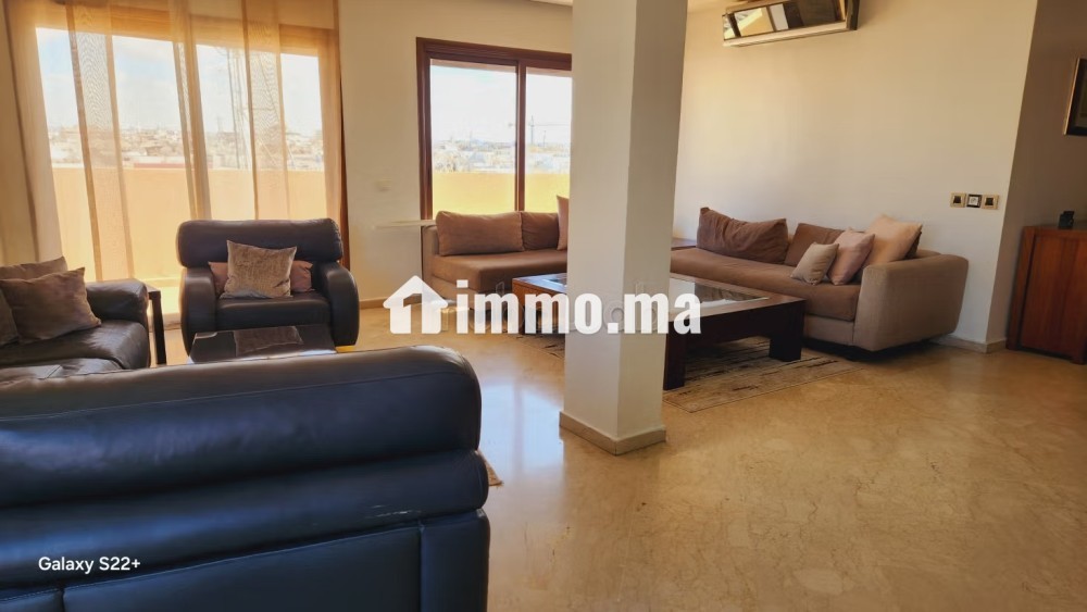 Location appart meublé avec terrasse à racine - Location Immobilier - Casablanca - photo 1