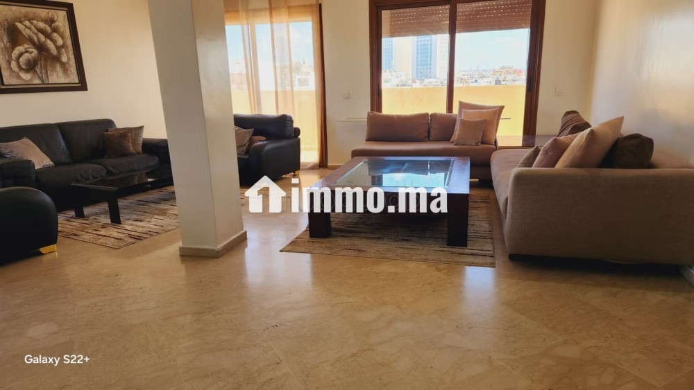 Location appart meublé avec terrasse à racine - Location Immobilier - Casablanca - photo 3