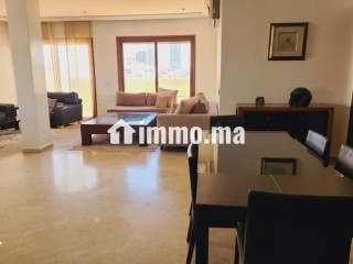 Location appart meublé avec terrasse à racine - Appartement à louer - Casablanca