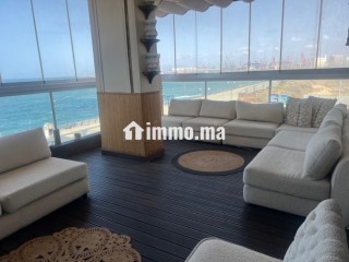 Très bel appt avec une vue sur mer imprenable à louer meublé avec 2 chambres à la marina - Appartement à louer - Casablanca