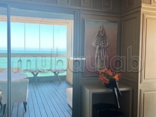 Très bel appt avec une vue sur mer imprenable à louer meublé avec 2 chambres à la marina - Appartement à louer - Casablanca