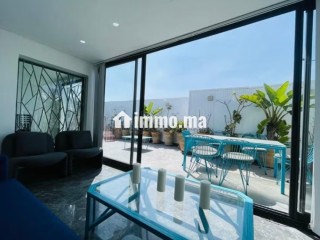 Appartement duplex terrasse à la location à racine - Appartement à louer - Casablanca