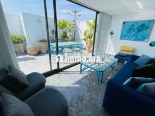 Appartement duplex terrasse à la location à racine - Appartement à louer - Casablanca