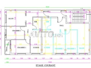 Terrain comerciel Angle en sous sol Rez et 4 étage - Terrain à vendre - Casablanca