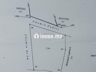 Terrain zone villa 824 m KANKOUCH Tanger à vendre - Terrain à vendre - Tanger