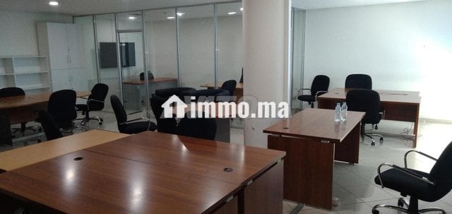 Bureau 90m h stand équipé sur bd abdelmoumen - Location Immobilier - Casablanca - photo 1
