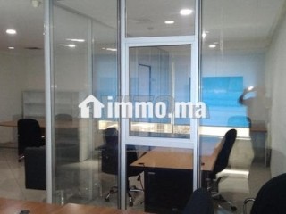 Bureau 90m h stand équipé sur bd abdelmoumen - Bureau à louer - Casablanca