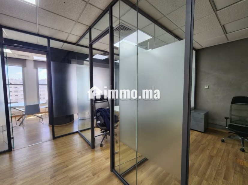 Bureau meublé à neuf, 131 m², Abdelmoumen - Location Immobilier - Casablanca - photo 4