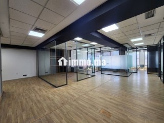 Bureau meublé à neuf, 131 m², Abdelmoumen - Bureau à louer - Casablanca