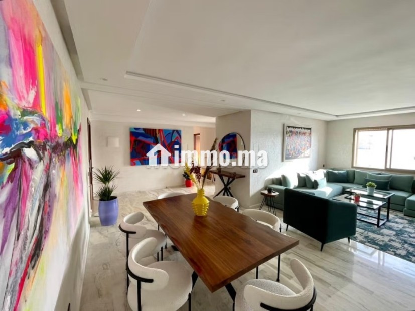 Louez cet appartement à Agdal. 2 grandes pièces. Meublé - Location Immobilier - Rabat - photo 1