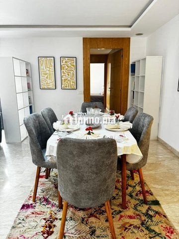 Racine Superbe F3 Meublé 96m², Cuisine US - Location Immobilier - Casablanca - photo 5