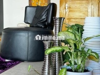 Racine Superbe F3 Meublé 96m², Cuisine US - Appartement à louer - Casablanca