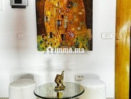 Racine Superbe F3 Meublé 96m², Cuisine US - Appartement à louer - Casablanca