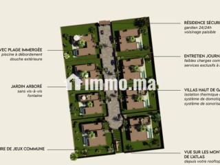 Exclusivité: 8 villas de luxe route de l'Ourika - Villa à vendre - Autre