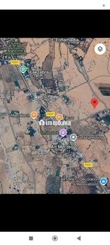 Avendre terrain de 1 ha titre foncier rte ourika - Vente Immobilier - Marrakech - photo 1