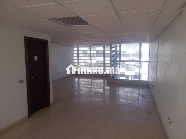 Plateau 2gd Open terse 130m2 a louer bd Zerktouni - Location Immobilier - Casablanca - photo 1
