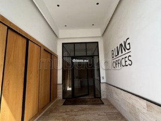79m2, Bureau neuf, Immeuble B Living, R. P. Bachkou - Bureau à louer - Casablanca