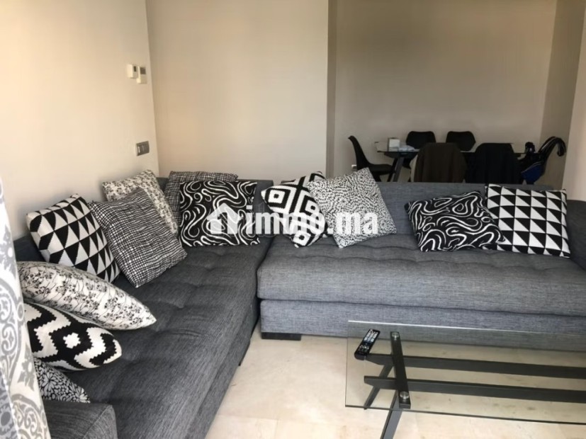 Superbe appartement à louer à Riyad. Surface de 100 m². Piscine, climatisation - Location Immobilier - Rabat - photo 4