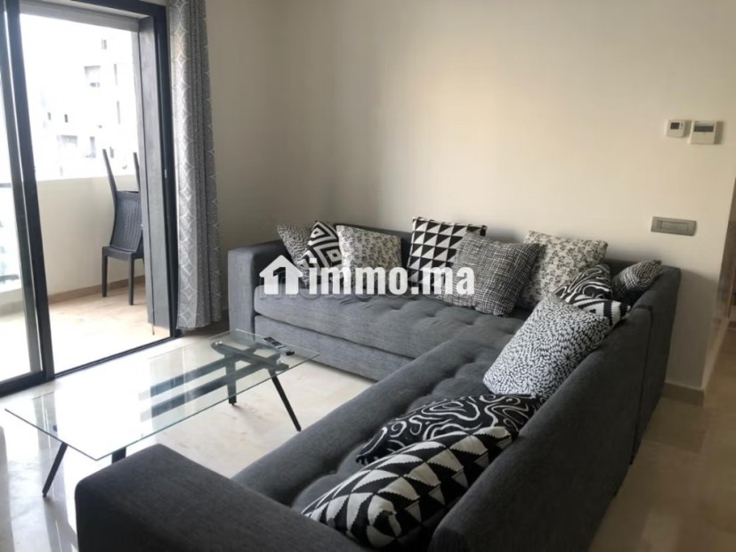 Superbe appartement à louer à Riyad. Surface de 100 m². Piscine, climatisation - Location Immobilier - Rabat - photo 8