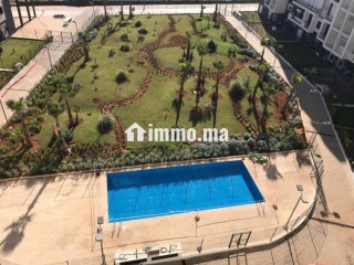 Superbe appartement à louer à Riyad. Surface de 100 m². Piscine, climatisation - Appartement à louer - Rabat