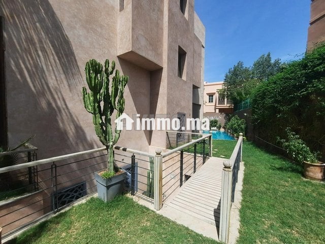 Belle Villa meublee à louer à Targa Marrakech - Location Immobilier - Marrakech - photo 1