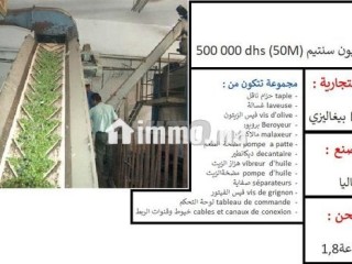 معصرة زيت الزيتون الحديثة بسعر مناسب PIERALIZI - Local commercial à vendre - Taounate