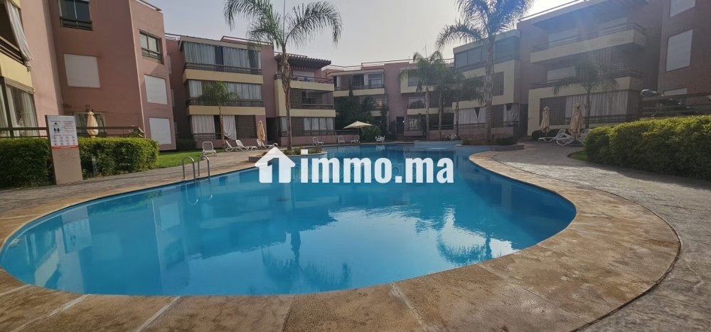 Tres bel appartement meuble dans une residence avec piscine - Location Immobilier - Marrakech - photo 1