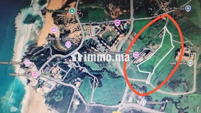 Terrain 36000m2 a vendre route achakar vue sur mer - Vente Immobilier - Tanger - photo 2