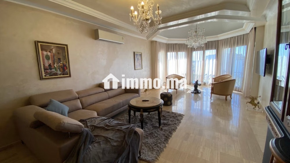 Appartement à louer à Ain Diab vue sur mer sans vis a vis. Surface totale 170 m². Places de stationnement et terrasse - Location Immobilier - Casablanca - photo 1