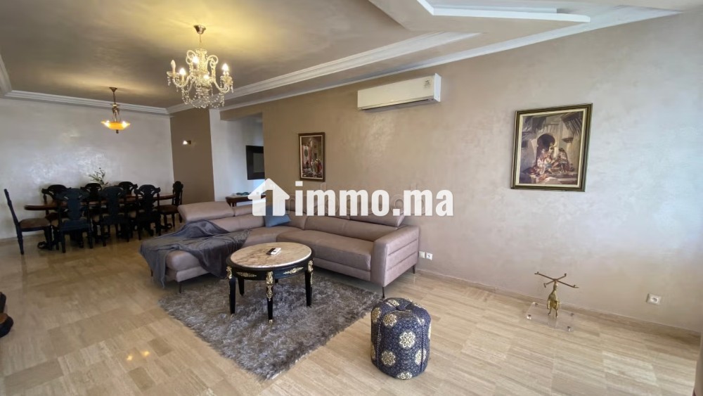 Appartement à louer à Ain Diab vue sur mer sans vis a vis. Surface totale 170 m². Places de stationnement et terrasse - Location Immobilier - Casablanca - photo 5