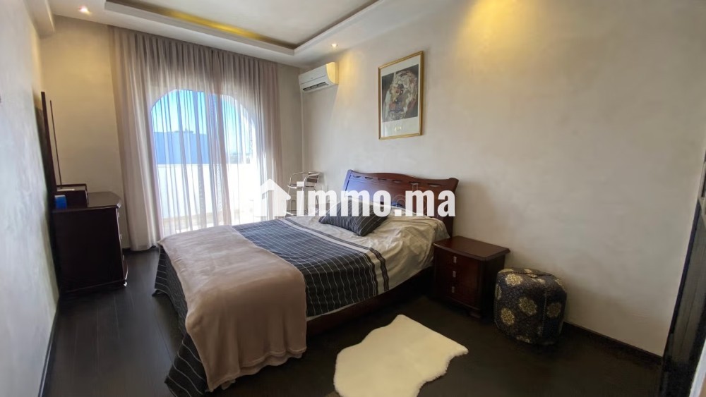 Appartement à louer à Ain Diab vue sur mer sans vis a vis. Surface totale 170 m². Places de stationnement et terrasse - Location Immobilier - Casablanca - photo 7