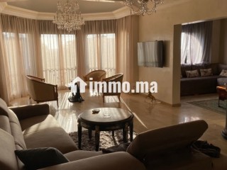 Appartement à louer à Ain Diab vue sur mer sans vis a vis. Surface totale 170 m². Places de stationnement et terrasse - Appartement à louer - Casablanca