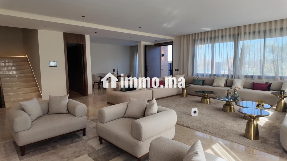 Villa 4 chambres avec Piscine privée vue Atlas - Vente Immobilier - Marrakech - photo 5
