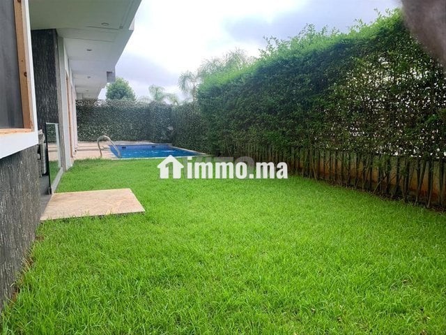 Appartement RDC Avec Piscine Privée - Location Immobilier - Rabat - photo 3