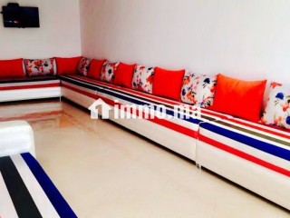 Très bel appartement en location à Asilah. Surface totale 100 m². Antenne parabolique, résidence sécurisée - Appartement à louer - Asilah